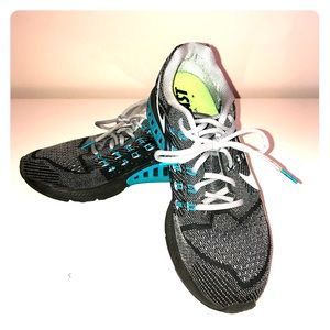 Charcoal Nike pegasus sneakers